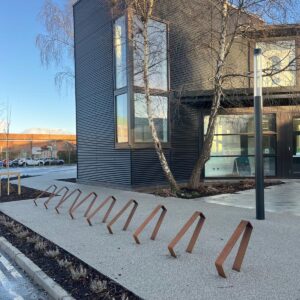Corten Bike Stand