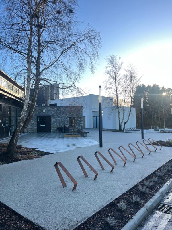 Corten Bike Stand - Image 2