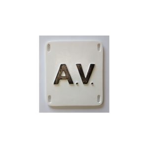 Air Valve Marker Plates