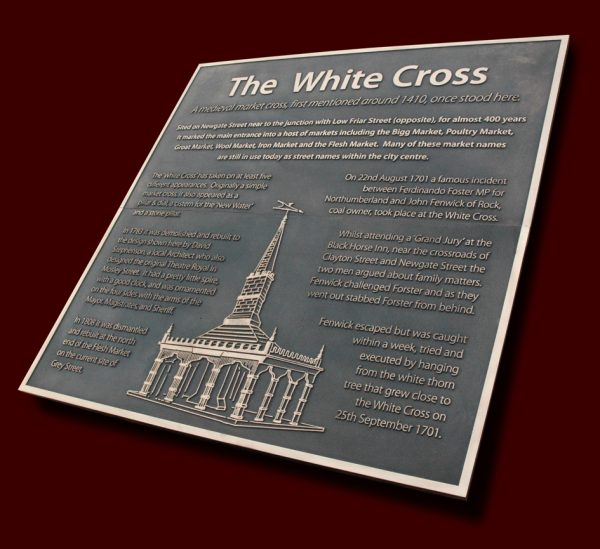 Cast Bronze Plaque Example