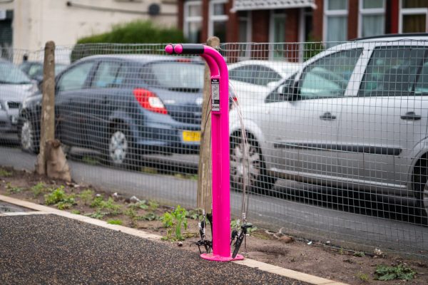 Public Bike Repair Stand