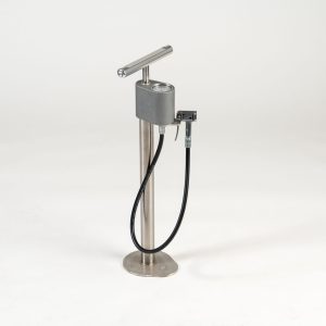 Compact Public Bike Pump