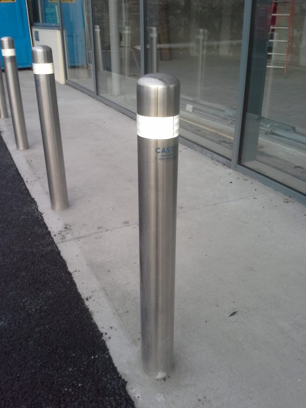 Dome Top Stainless Steel Bollard - Image 3