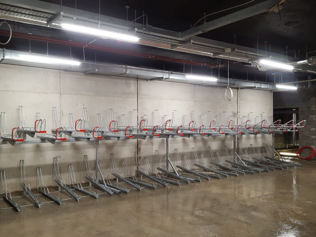 Dutch Two-tier bike rack