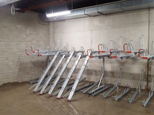 Dutch Two-tier bike rack