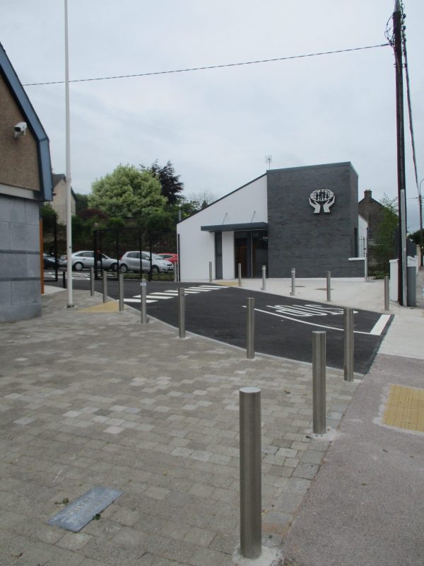 Flat Top Stainless Steel Bollard - Image 3