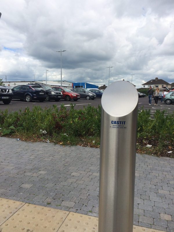 Slice Top Stainless Steel Bollard - Image 5