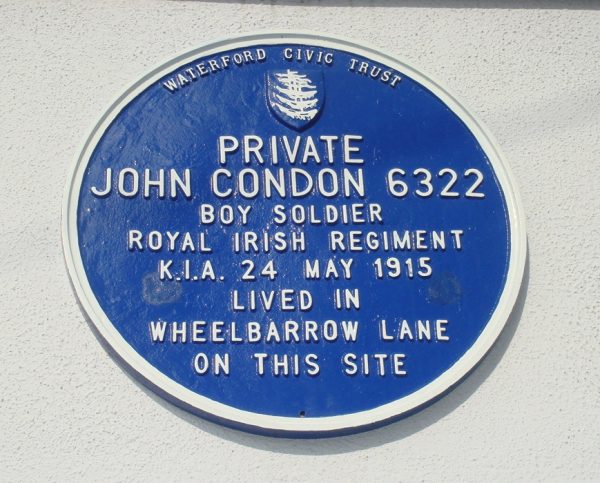 Round Street Sign (Plaque)