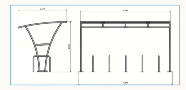 Liffey Bicycle Shelter - Image 10