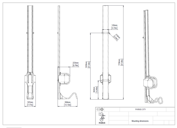 Parkis Vertical Bike Racks - CITY - Image 6